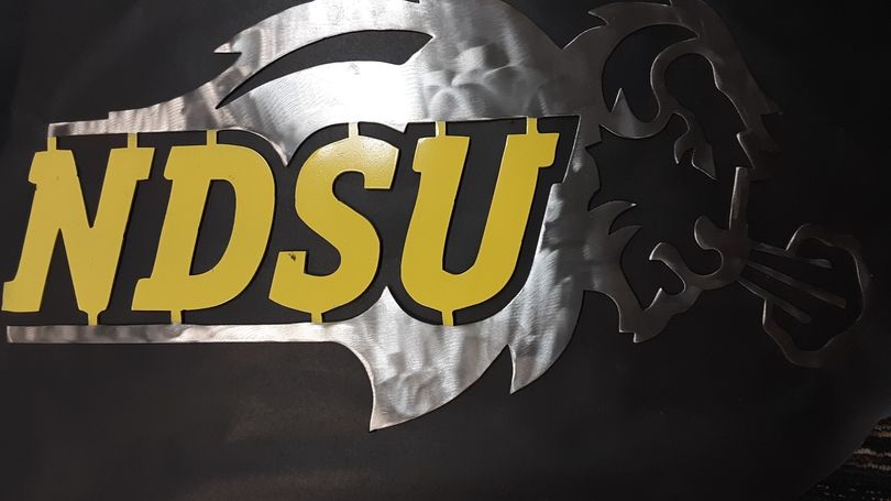 NDSU Sign - 2 Color Paint